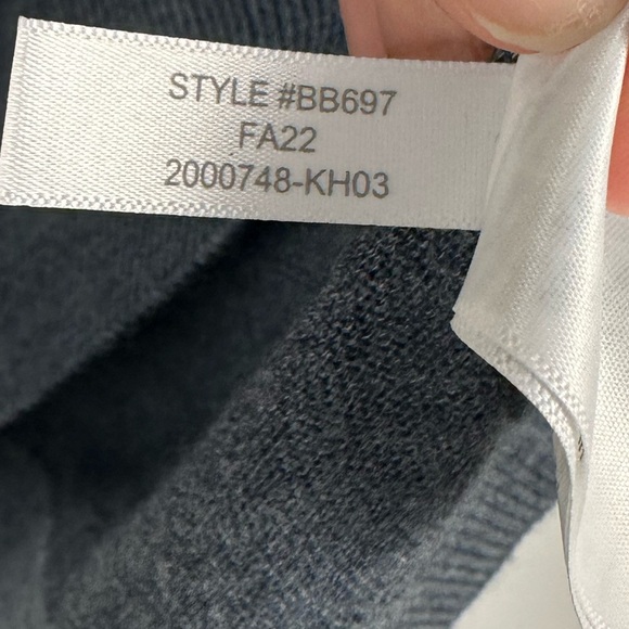 J Crew Machine Washable Merino Wool Blend Half Zip Soft Sweater Grey Men’s Sz M - Picture 7 of 9